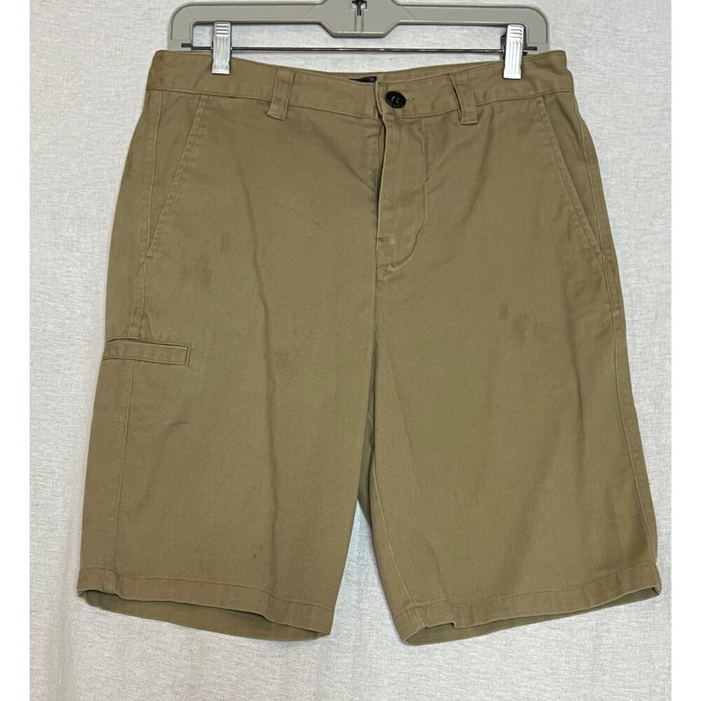 Salty Crew Mens Khaki Cargo Shorts Size 31 flaw